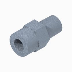 BOSS 143-7469 Straight Fitting,Check(1/4 MNPT / FNPT, 316SS) 