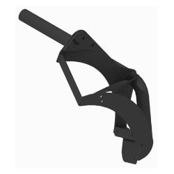 BOSS BAL08010-03 Black Weld Left Hand Blade Wing Extension 