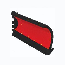 BOSS BAL16007 Poly XT 92 V Left Hand Blade Hald w/ Edge (09+) 