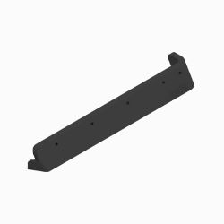BOSS BAL18244 Drive Side 9-2 V Urethane Cutting Edge Half 