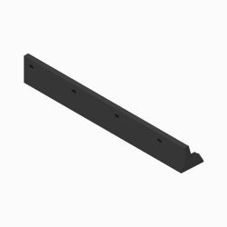 BOSS BAR13202 RT3 66 Urethane Passenger Side Cutting Edge Half 
