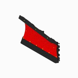 BOSS BAR16018 Poly XT 92 Right Hand Blade Half w/ Edge (09+) 