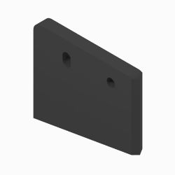 BOSS BAX14051 6" Wing Extension Cutting Edge 