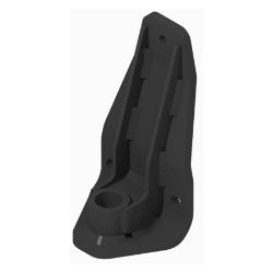 BOSS BAX18196-03 Extended Black Weld Bolt-On Shoe Bracket DXT 