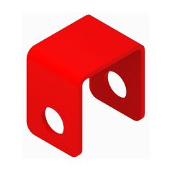 BOSS BXP16822-01 BXP Red Top Hitch Cap 