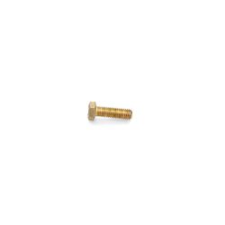 BOSS HDW01771 3/8-16 x 1-1/4 NC Grade 5 Yellow Zinc Hex Head Cap Screw - BOSS HDW01771