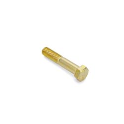 BOSS HDW03046 3/4-10 x 4 Grade 5 Yellow Zinc Hex Head Cap Screw - BOSS HDW03046