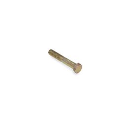 BOSS HDW05521 3/8-16 x 2-1/4 Grade 5 Yellow Zinc Hex Head Cap Screw 