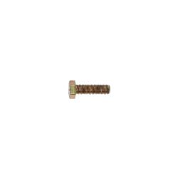 BOSS HDW05584 M12 x 1.75 x 40mm Grade 10.9 Yellow Zinc Hex Head Cap Screw - BOSS HDW05584