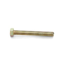 BOSS HDW05616 3/4-10 x 6 Full Thread NC Grade 5 Yellow Zinc Hex Head Cap Screw - BOSS HDW05616