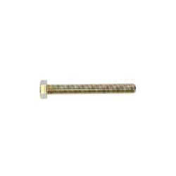 BOSS HDW05616 3/4-10 x 6 Full Thread NC Grade 5 Yellow Zinc Hex Head Cap Screw - BOSS HDW05616