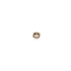 BOSS HDW06048 1/2-13 Grade 5 Yellow Zinc Jam Nut 