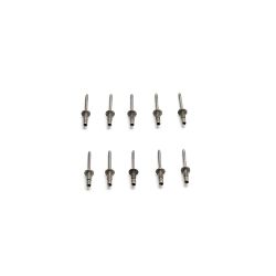 BOSS HDW17208 Force Stainless Steel Rivet Kit (10 pk) 