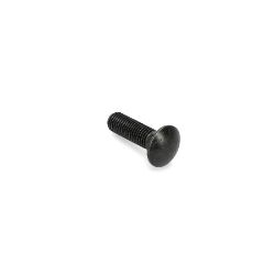 BOSS HDW17555 3/4-10 x 2-1/2 Grade 5 Black Zinc Carriage Bolt 