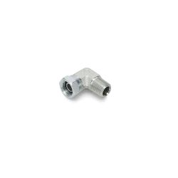 BOSS HYD07018 3/8MP x 3/8FP 90 Degree Swivel Fitting - BOSS HYD07018
