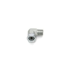 BOSS HYD07018 3/8MP x 3/8FP 90 Degree Swivel Fitting - BOSS HYD07018