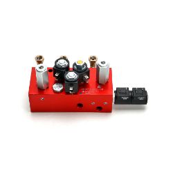 BOSS HYD10171 D-F RT3 Red Straight Blade Valve Assembly - BOSS HYD10171