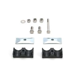 BOSS HYD19819 5/16 Stainless Steel Hardware Twin Clamps w/ Plates - BOSS HYD19819
