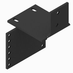 BOSS LTA03605-03 HD3500 RT2/3 Black Weld Drive Pushbeam Support Plate (91-97) 