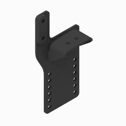 BOSS LTA04880-03 1/2T Dodge Black Weld Passenger Side Pushbeam Support Plate 