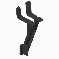 BOSS LTA05645-03 Ford Super 99-07 Black Weld Passenger Side Angle Bracket - BOSS LTA05645-03
