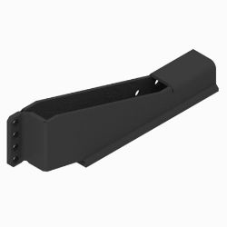BOSS LTA09169-03 Ford F150 Left Hand Black Weld Angle Bracket 