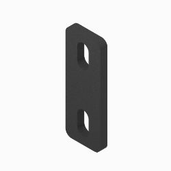 BOSS LTA09736-03 Black Bumper Mounting Bracket Spacer 