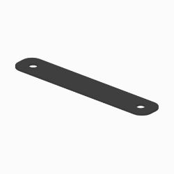 BOSS LTA12348-03 JD Gator 835/865 Black Rear Shim - BOSS LTA12348-03