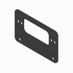 BOSS LTA12867-03 Yama Viking Under Carriage Black Fairlead Plate (13+) 