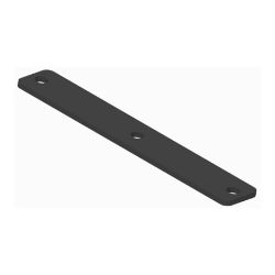 BOSS LTA13228-03 Yamaha Wolverine 700 UTV Under Carriage Black Bracket Plate (16+) 