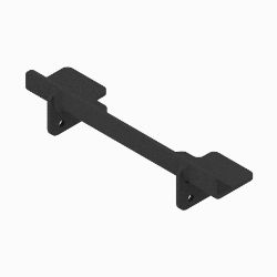 BOSS LTA15381-03 GM HD Black Skid Plate (20+) 