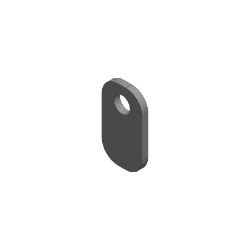 Boss LTA28364-03 Polaris Ranger Black Winch Mount Spacer 