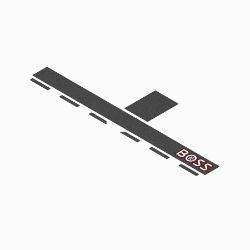 BOSS MSC01565 Snow Deflector - BOSS MSC01565