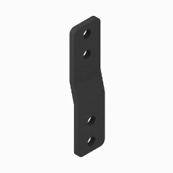 BOSS MSC03684-03 Black Light Bar Elevator Bracket (1-pc) 