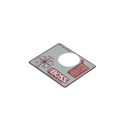 BOSS MSC04209 V-Blade Joystick Adhesive Label - BOSS MSC04209