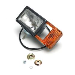 BOSS MSC04233 Plastic Headlight w/ Hardware - BOSS MSC04233