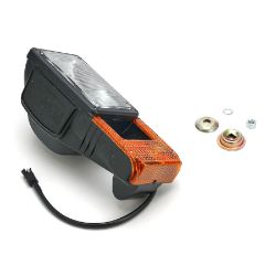 BOSS MSC04234 Passenger Side Plastic Headlight w/ Hardware - BOSS MSC04234
