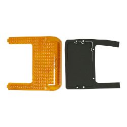 BOSS MSC04255 Headlight Plastic Turn Signal Cover w/ Gasket 