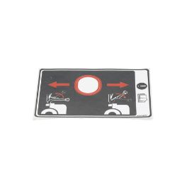 BOSS MSC04605 Toggle Switch Smart Hitch 2 Decal - BOSS MSC04605