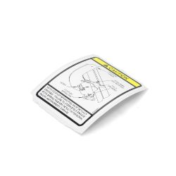 BOSS MSC04609 Coupler Auto Pins Caution Decal - BOSS MSC04609