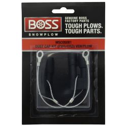 BOSS MSC05081 Power / Ground Dust Cap Kit (Vehicle and Plow) 