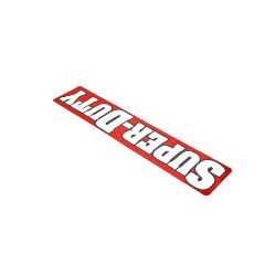 BOSS MSC05088 Front of Blade Super Duty Decal - BOSS MSC05088