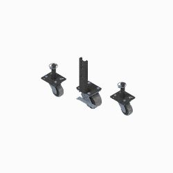 BOSS MSC09215 RT3 Standard/Super Straight Blade Caster Dolly Kit 