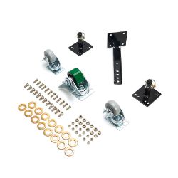 BOSS MSC09249 HTX/Sport Straight Blade Caster Dolly Kit - BOSS MSC09249