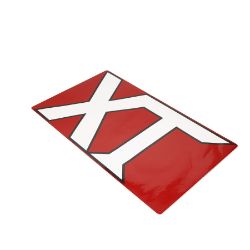 BOSS MSC10190 Power-V XT Front of Blade Decal - BOSS MSC10190