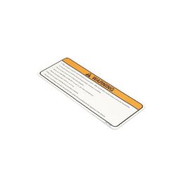 BOSS MSC12453 UTV Plow Blade Warning Decal - BOSS MSC12453