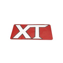BOSS MSC12920 ATV/UTV Front of Blade XT Red Logo Decal - BOSS MSC12920
