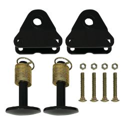 BOSS MSC13040 Straight Blade ATV Plow Shoe Kit 