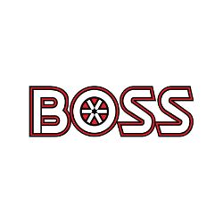 BOSS MSC17222 VBS Hopper Boss Logo Decal 
