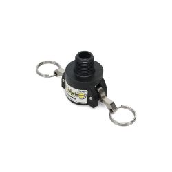 BOSS MSC20130 QDC Coupler 3/4" - MNPT 1/2", Liquid Ice CN - BOSS MSC20130